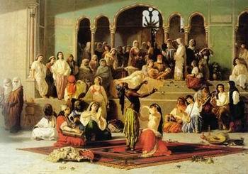 unknow artist Arab or Arabic people and life. Orientalism oil paintings  259 oil painting picture